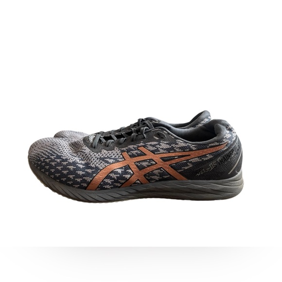 ASICS Gel Trainer 23 Men's Gray and Orange Running Shoes Size 14 No Insoles - Picture 1 of 7